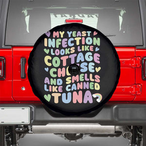 Inappropriate Adult Spare Tire Cover Funny My Yeast Infection Roulette Game TS10 Black Print Your Wear