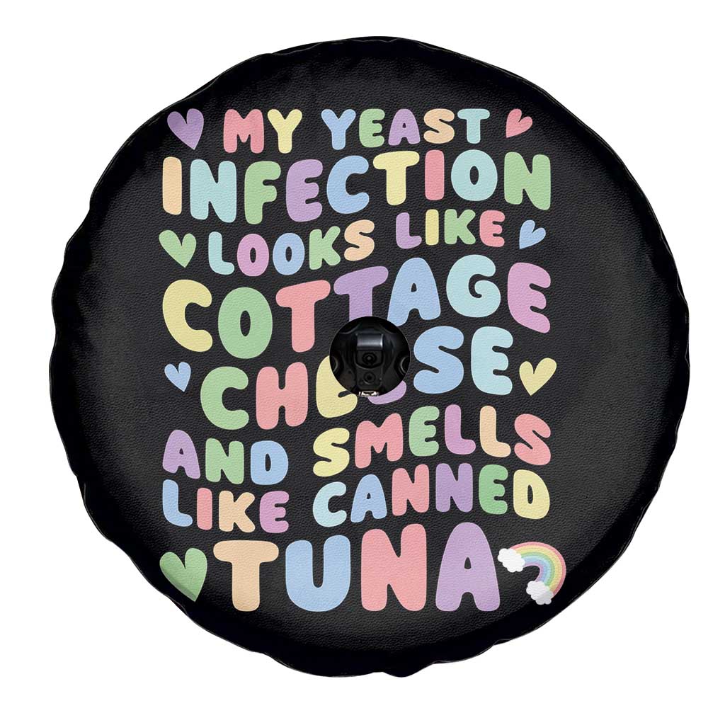 Inappropriate Adult Spare Tire Cover Funny My Yeast Infection Roulette Game TS10 Print Your Wear