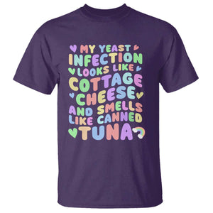 Inappropriate Adult T Shirt Funny My Yeast Infection Roulette Game TS10 Purple Print Your Wear