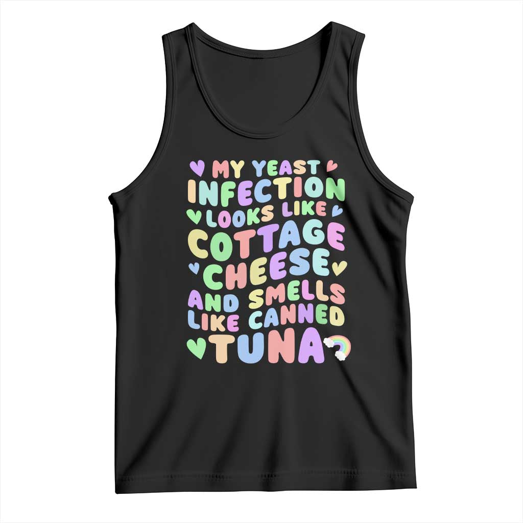 Inappropriate Adult Tank Top Funny My Yeast Infection Roulette Game TS10 Black Print Your Wear