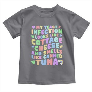 Inappropriate Adult Toddler T Shirt Funny My Yeast Infection Roulette Game TS10 Charcoal Print Your Wear