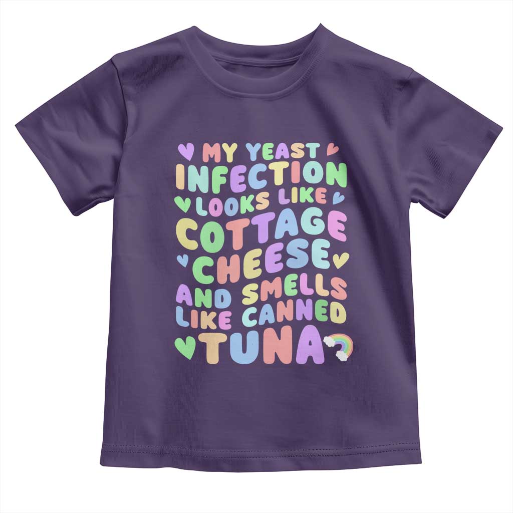 Inappropriate Adult Toddler T Shirt Funny My Yeast Infection Roulette Game TS10 Purple Print Your Wear