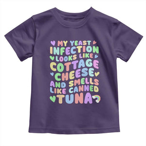Inappropriate Adult Toddler T Shirt Funny My Yeast Infection Roulette Game TS10 Purple Print Your Wear