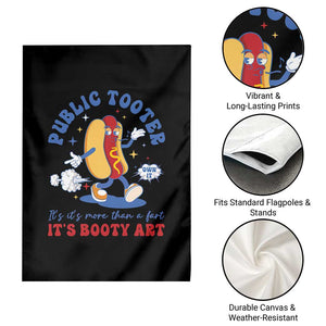 Funny Embarrassing Garden Flag Public Tooter It's More Than A Fart Inappropriate TS10 Print Your Wear