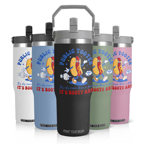 Funny Embarrassing Flip Straw Tumbler Public Tooter It's More Than A Fart Inappropriate TS10 Print Your Wear