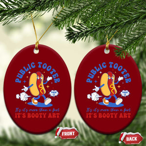 Funny Embarrassing Ceramic Ornament Public Tooter It's More Than A Fart Inappropriate TS10 Print Your Wear