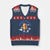 Funny Embarrassing V-Neck Knit Sweater Vest Public Tooter It's More Than A Fart Inappropriate TS10 Navy Red Print Your Wear