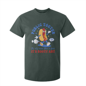 Funny Embarrassing T Shirt For Kid Public Tooter It's More Than A Fart Inappropriate TS10 Dark Forest Green Print Your Wear