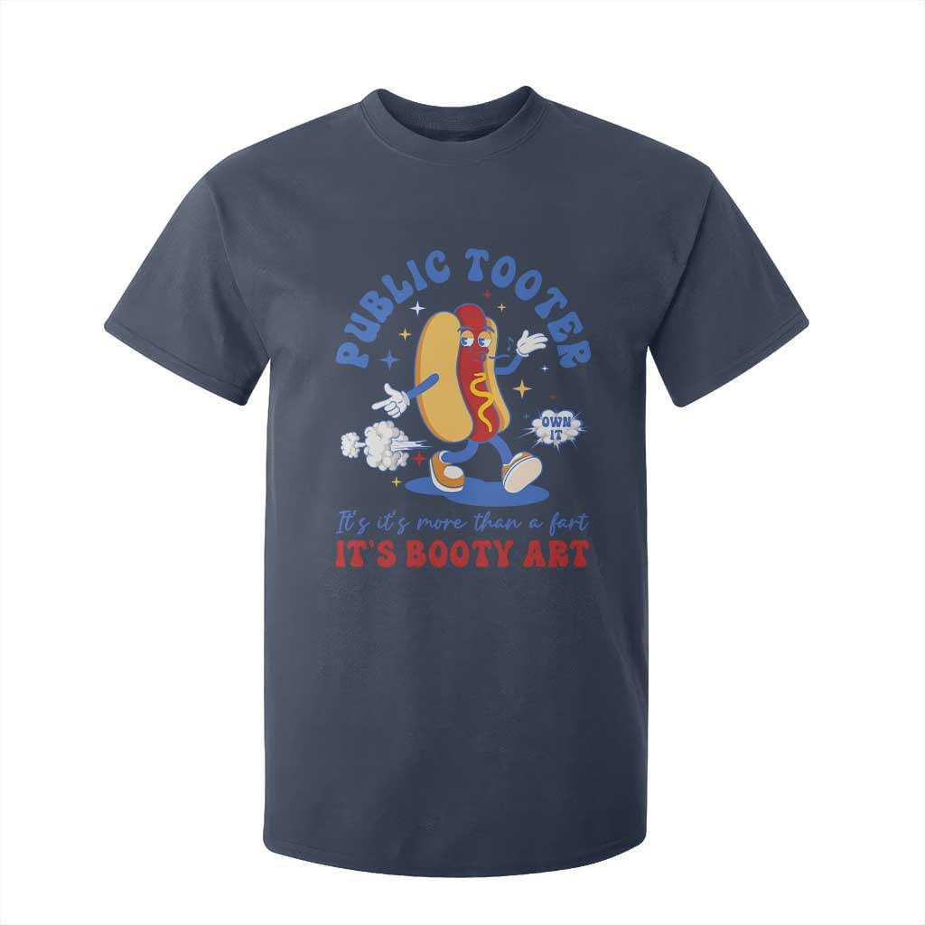 Funny Embarrassing T Shirt For Kid Public Tooter It's More Than A Fart Inappropriate TS10 Navy Print Your Wear