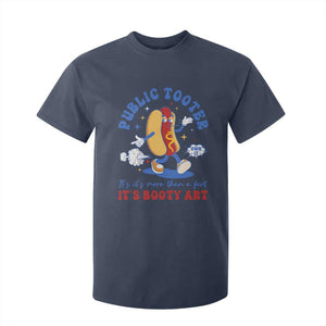Funny Embarrassing T Shirt For Kid Public Tooter It's More Than A Fart Inappropriate TS10 Navy Print Your Wear
