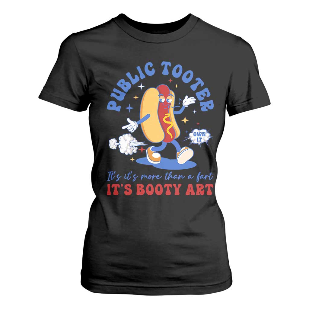Funny Embarrassing T Shirt For Women Public Tooter It's More Than A Fart Inappropriate TS10 Black Print Your Wear