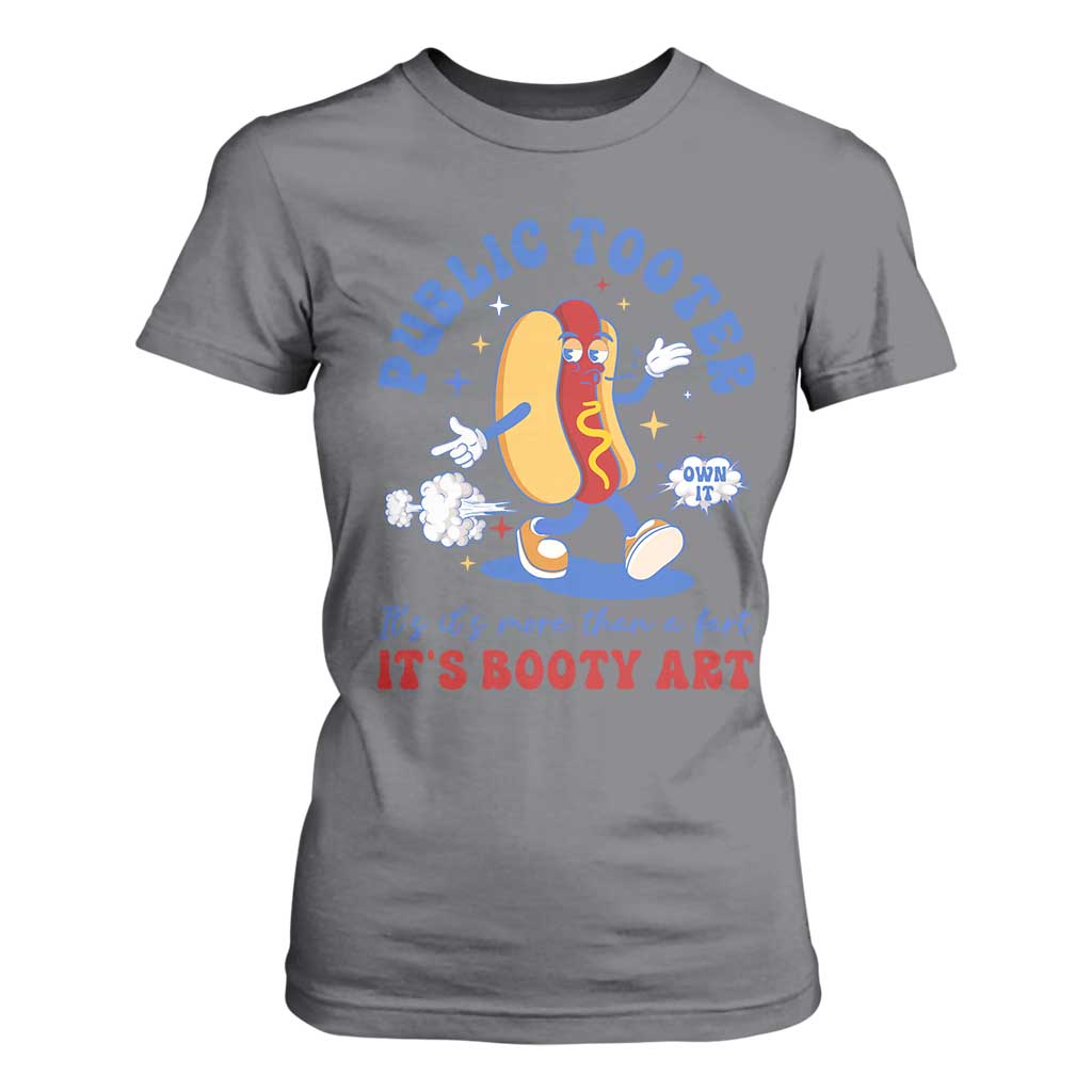 Funny Embarrassing T Shirt For Women Public Tooter It's More Than A Fart Inappropriate TS10 Charcoal Print Your Wear