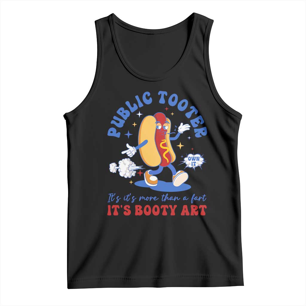 Funny Embarrassing Tank Top Public Tooter It's More Than A Fart Inappropriate TS10 Black Print Your Wear