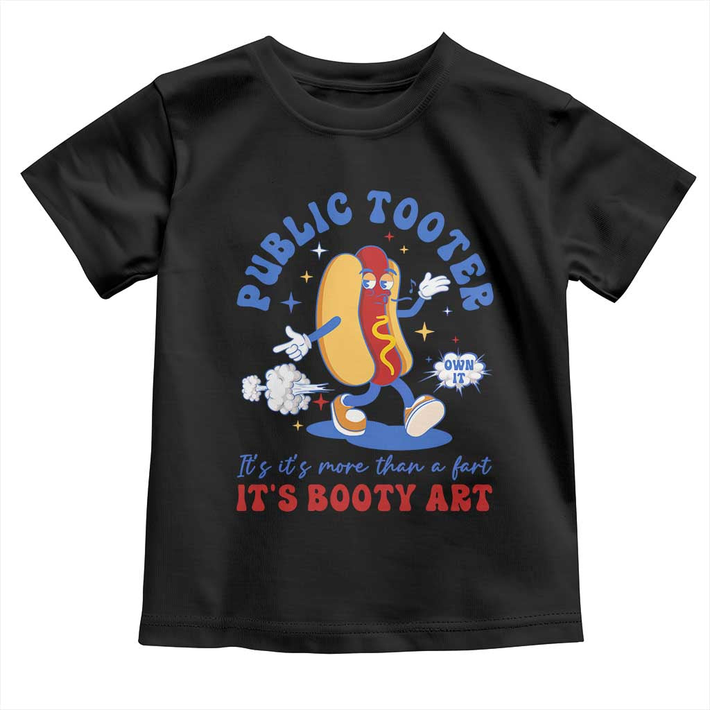 Funny Embarrassing Toddler T Shirt Public Tooter It's More Than A Fart Inappropriate TS10 Black Print Your Wear