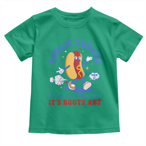 Funny Embarrassing Toddler T Shirt Public Tooter It's More Than A Fart Inappropriate TS10 Irish Green Print Your Wear