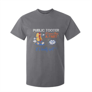 Public Tooter T Shirt For Kid Its More Than A Fart Funny Inappropriate Embarrassing TS10 Charcoal Print Your Wear