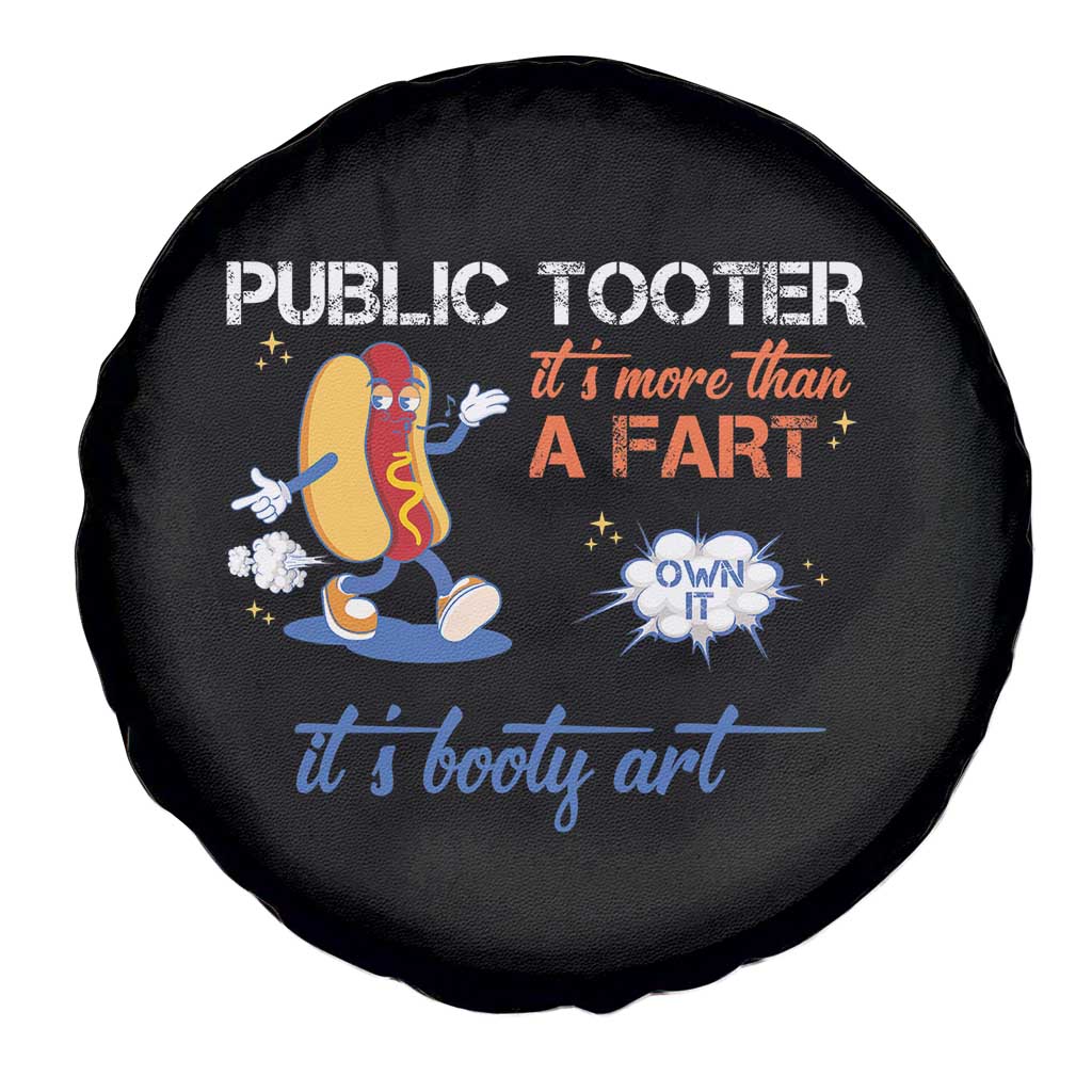 Public Tooter Spare Tire Cover Its More Than A Fart Funny Inappropriate Embarrassing TS10 Print Your Wear