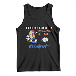 Public Tooter Tank Top Its More Than A Fart Funny Inappropriate Embarrassing TS10 Black Print Your Wear