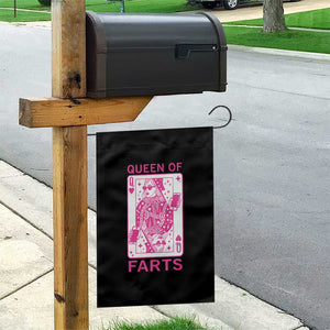Queen of Farts Garden Flag Funny Joke Inappropriate Fart Prank Gift TS10 Print Your Wear