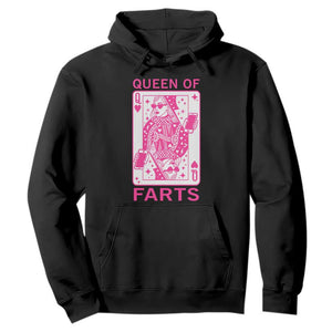 Queen of Farts Hoodie Funny Joke Inappropriate Fart Prank Gift TS10 Black Print Your Wear