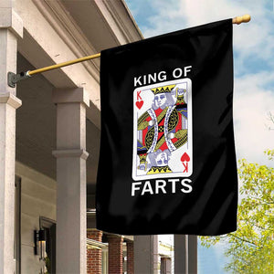 King of Farts Garden Flag Funny Joke Inappropriate Fart Prank Gift TS10 Print Your Wear