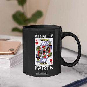 King of Farts Coffee Mug Funny Joke Inappropriate Fart Prank Gift TS10 Print Your Wear