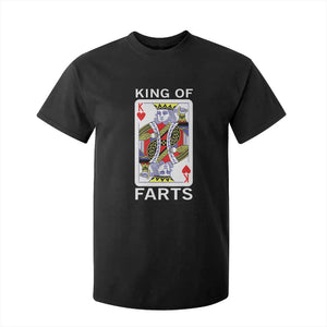 King of Farts T Shirt For Kid Funny Joke Inappropriate Fart Prank Gift TS10 Black Print Your Wear