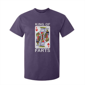 King of Farts T Shirt For Kid Funny Joke Inappropriate Fart Prank Gift TS10 Purple Print Your Wear