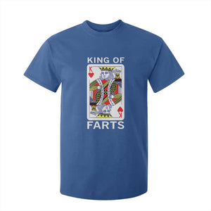 King of Farts T Shirt For Kid Funny Joke Inappropriate Fart Prank Gift TS10 Royal Blue Print Your Wear