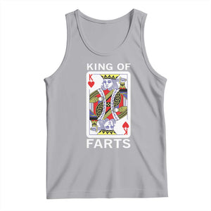 King of Farts Tank Top Funny Joke Inappropriate Fart Prank Gift TS10 Athletic Heather Print Your Wear