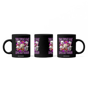 Funny Throat Goat Coffee Mug Swallows Juicy Wieners Inappropriate Adult TS10 Print Your Wear