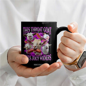 Funny Throat Goat Coffee Mug Swallows Juicy Wieners Inappropriate Adult TS10 Print Your Wear