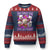 Funny Throat Goat Ugly Christmas Sweater Swallows Juicy Wieners Inappropriate Adult TS10 Navy Red Print Your Wear