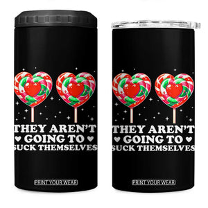 They Arent Going To Suck Themselves 4 in 1 Can Cooler Tumbler Funny Embarrassing Inappropriate Meme TS10 One Size: 16 oz Black Print Your Wear