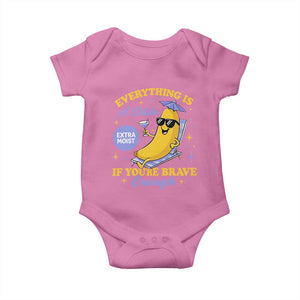 Funny Embarrassing Saying Baby Onesie Sarcastic Inappropriate Raunchy Banana TS10 Azalea Print Your Wear