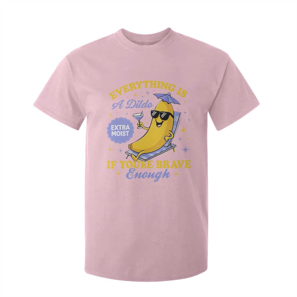 Funny Embarrassing Saying T Shirt For Kid Sarcastic Inappropriate Raunchy Banana TS10 Light Pink Print Your Wear