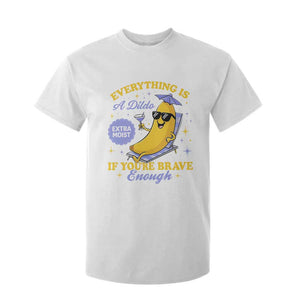 Funny Embarrassing Saying T Shirt For Kid Sarcastic Inappropriate Raunchy Banana TS10 White Print Your Wear