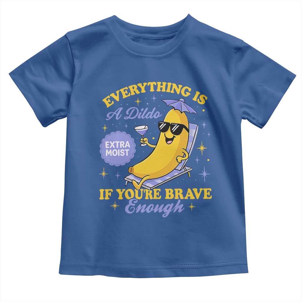 Funny Embarrassing Saying Toddler T Shirt Sarcastic Inappropriate Raunchy Banana TS10 Royal Blue Print Your Wear
