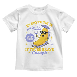 Funny Embarrassing Saying Toddler T Shirt Sarcastic Inappropriate Raunchy Banana TS10 White Print Your Wear
