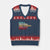 Being A Functional Adult Everyday Seems A Bit Excessive V-Neck Knit Sweater Vest Adulting Adult Humor TS10 Navy Red Print Your Wear
