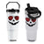 Halloween Phillies Flip Straw Tumbler Philadelphia Baseball Red October Jackolantern Pumpkin Face TS10 One Size: 30 oz White Print Your Wear