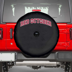 Red October Spare Tire Cover Vintage Sports Philadelphia Playoff Baseball Fan TS10 Black Print Your Wear