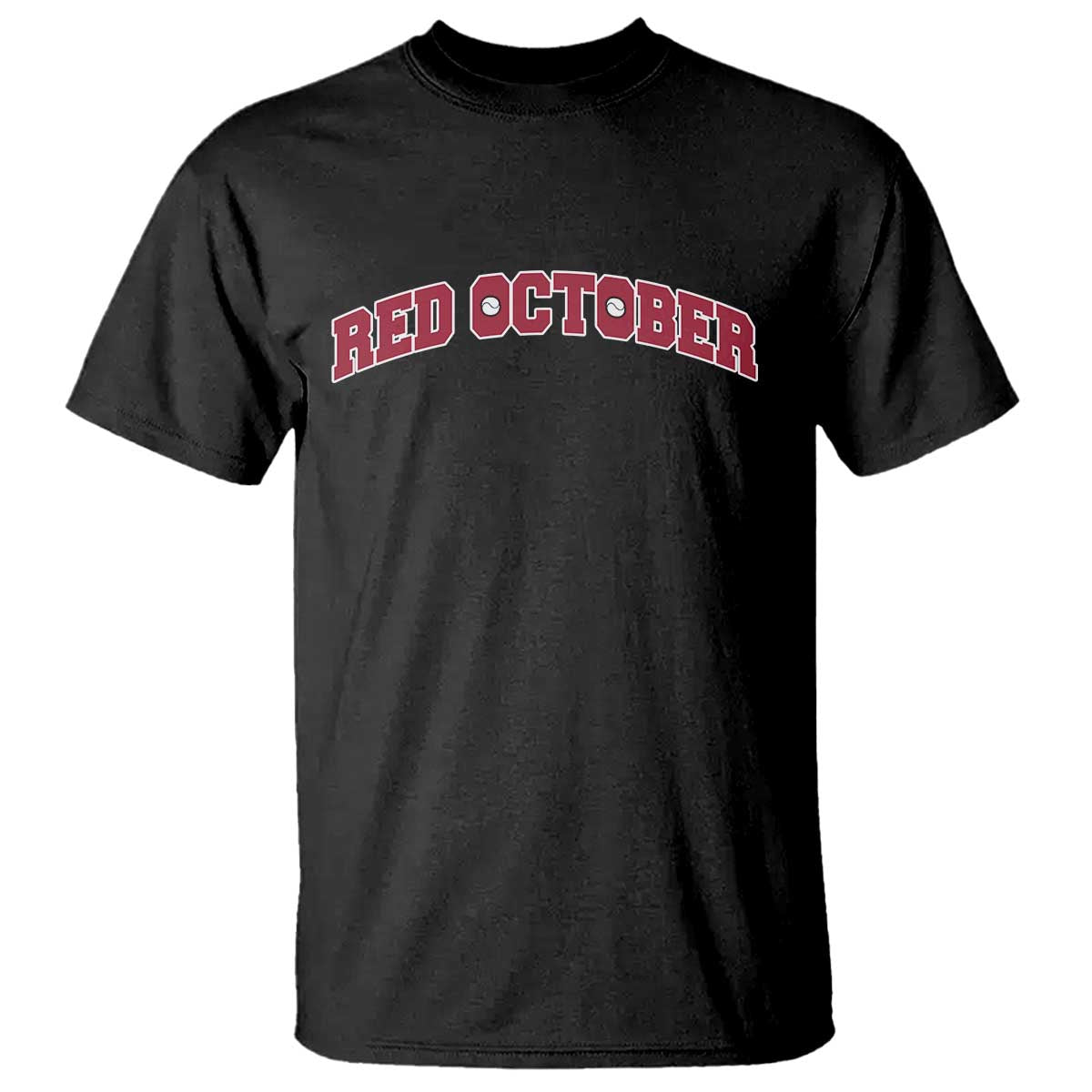 Red October T Shirt Vintage Sports Philadelphia Playoff Baseball Fan TS10 Black Print Your Wear