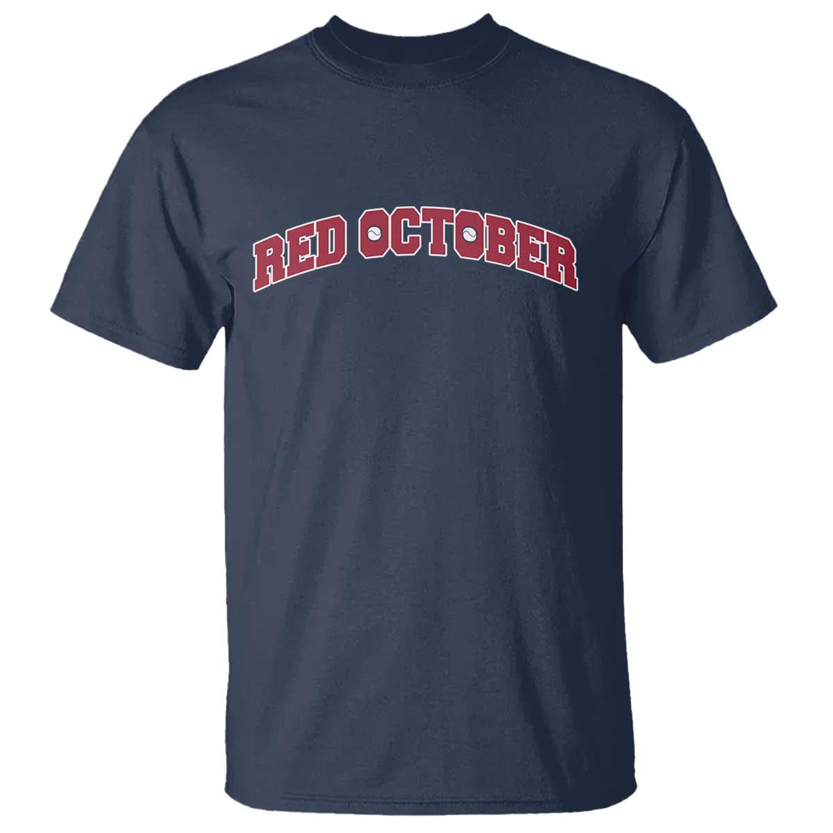 Red October T Shirt Vintage Sports Philadelphia Playoff Baseball Fan TS10 Navy Print Your Wear