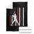 October Ready Throw Blanket Cool Distressed Philadelphia Baseball Fan US Flag TS10 Black Print Your Wear