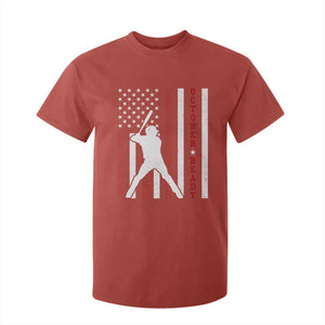 October Ready T Shirt For Kid Cool Distressed Philadelphia Baseball Fan US Flag TS10 Red Print Your Wear