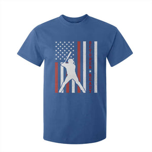 October Ready T Shirt For Kid Cool Distressed Philadelphia Baseball Fan US Flag TS10 Royal Blue Print Your Wear