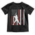 October Ready Toddler T Shirt Cool Distressed Philadelphia Baseball Fan US Flag TS10 Black Print Your Wear