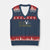 He Is Hunting V-Neck Knit Sweater Vest Camo Deer Hunters Girlfriend Wife Hunting Season - Print Your Wear