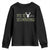 He Is Hunting Youth Sweatshirt Camo Deer Hunters Girlfriend Wife Hunting Season TS10 Black Print Your Wear